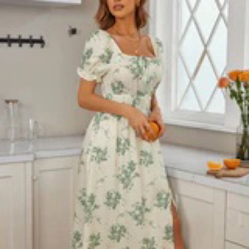 Size XL floral Cupshe dress